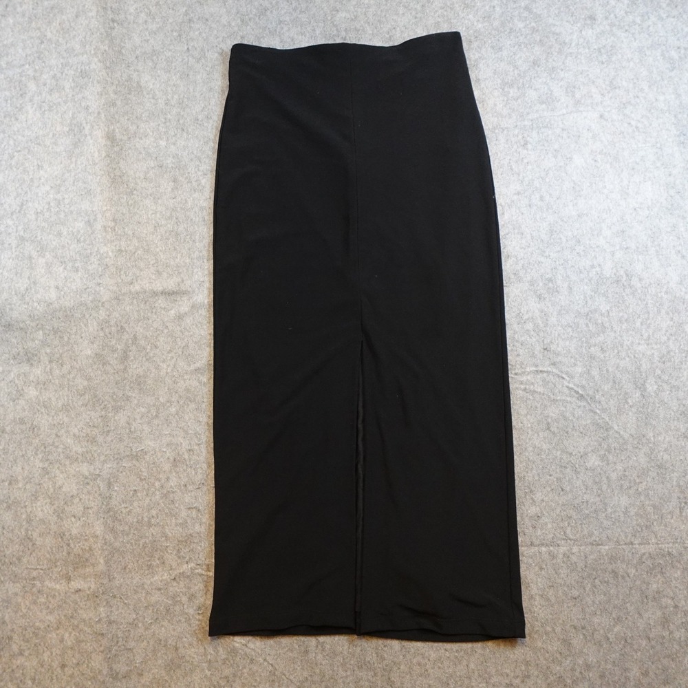 Alice Olivia Skirt Women 4 Black Air Stacey Bendet High Waist Maxi Front Slit